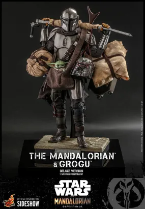 Hot Toys The Mandalorian and Grogu (Deluxe Version) 1/6 Scale Figure Set