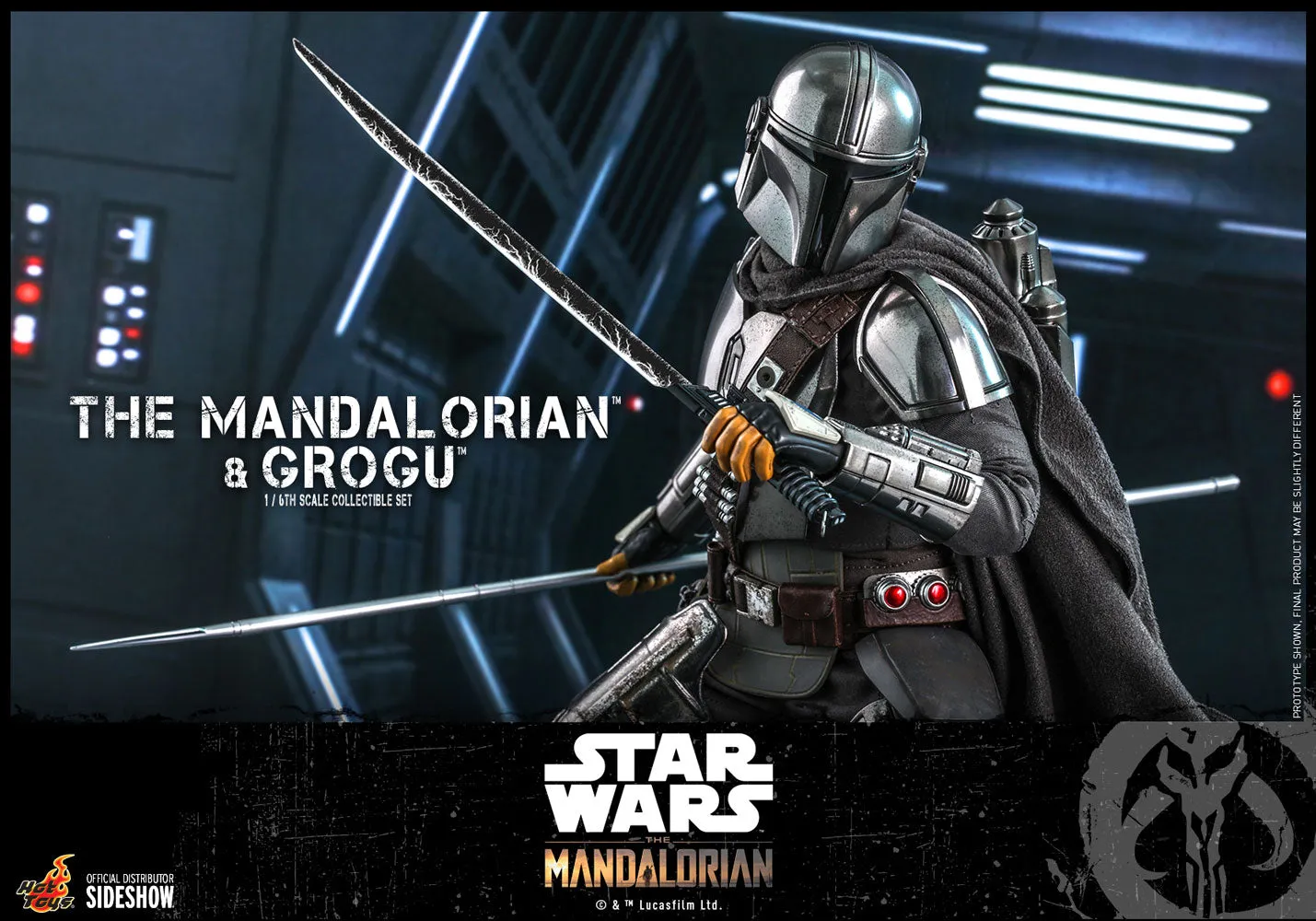 Hot Toys The Mandalorian™ and Grogu™