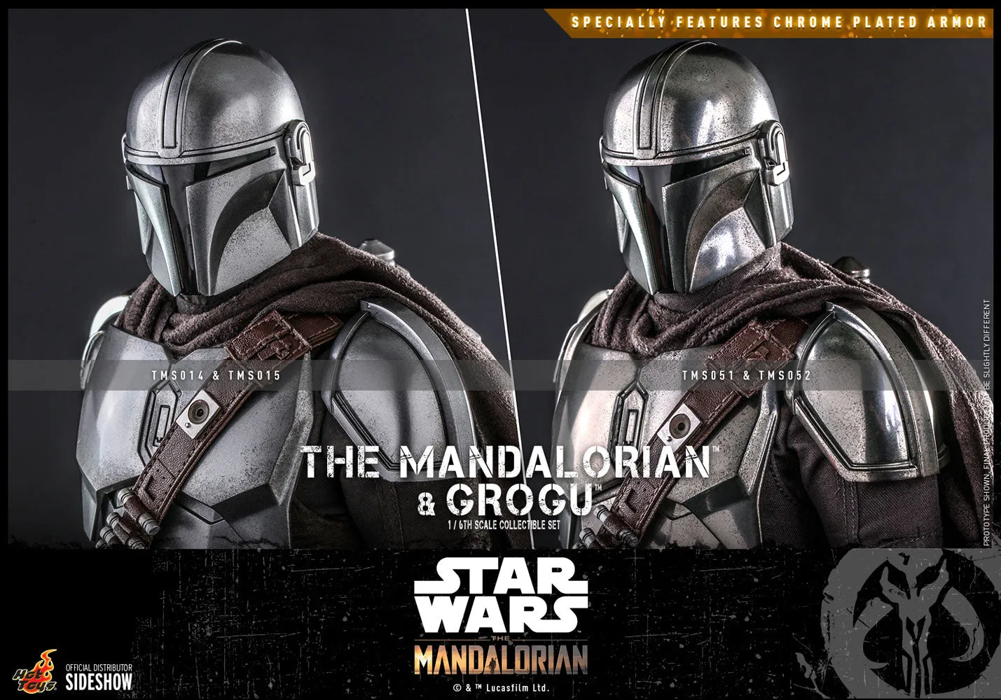 Hot Toys The Mandalorian™ and Grogu™