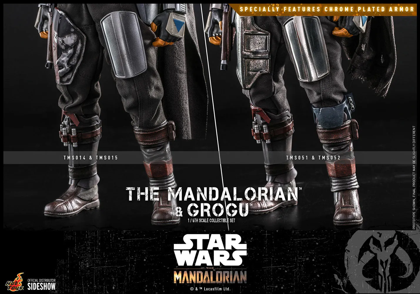 Hot Toys The Mandalorian™ and Grogu™