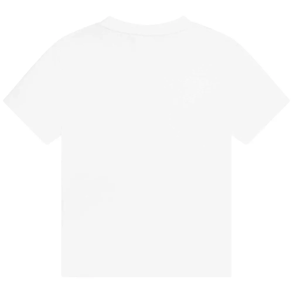 Hugo Kids Short Sleeve T-Shirt - White