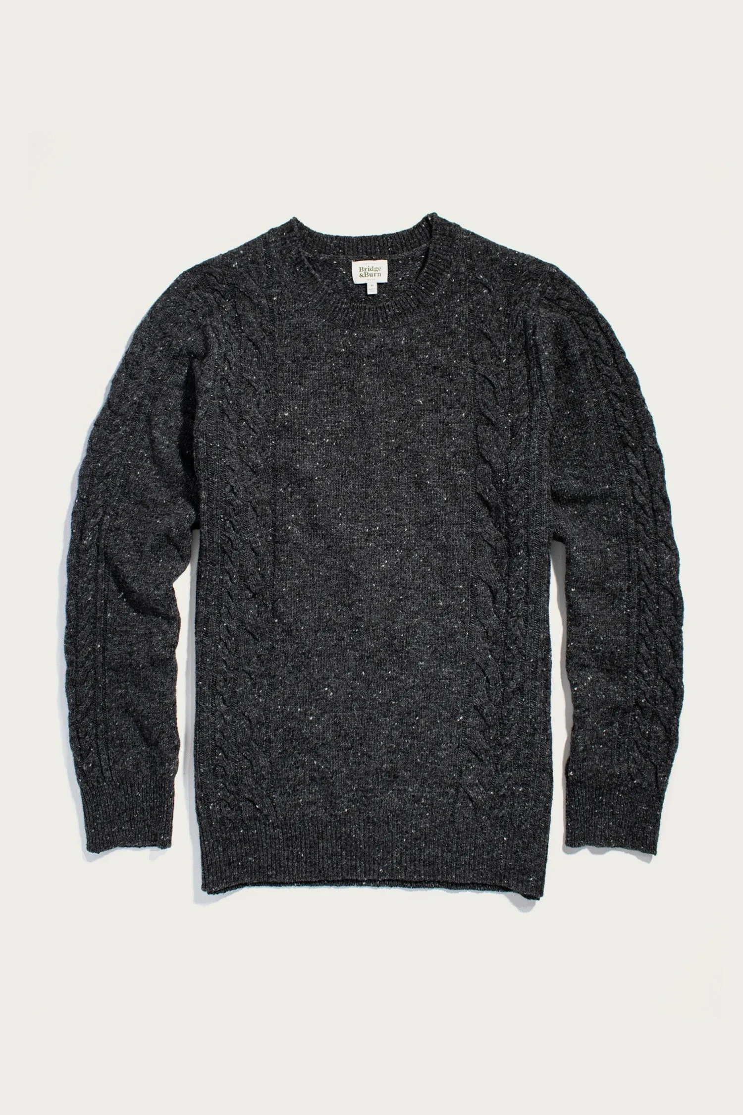 Hugo Sweater / Charcoal Donegal