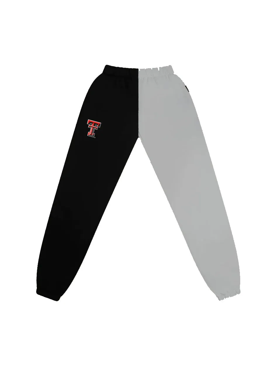 Hype & Vice Texas Tech Colorblock Sweats