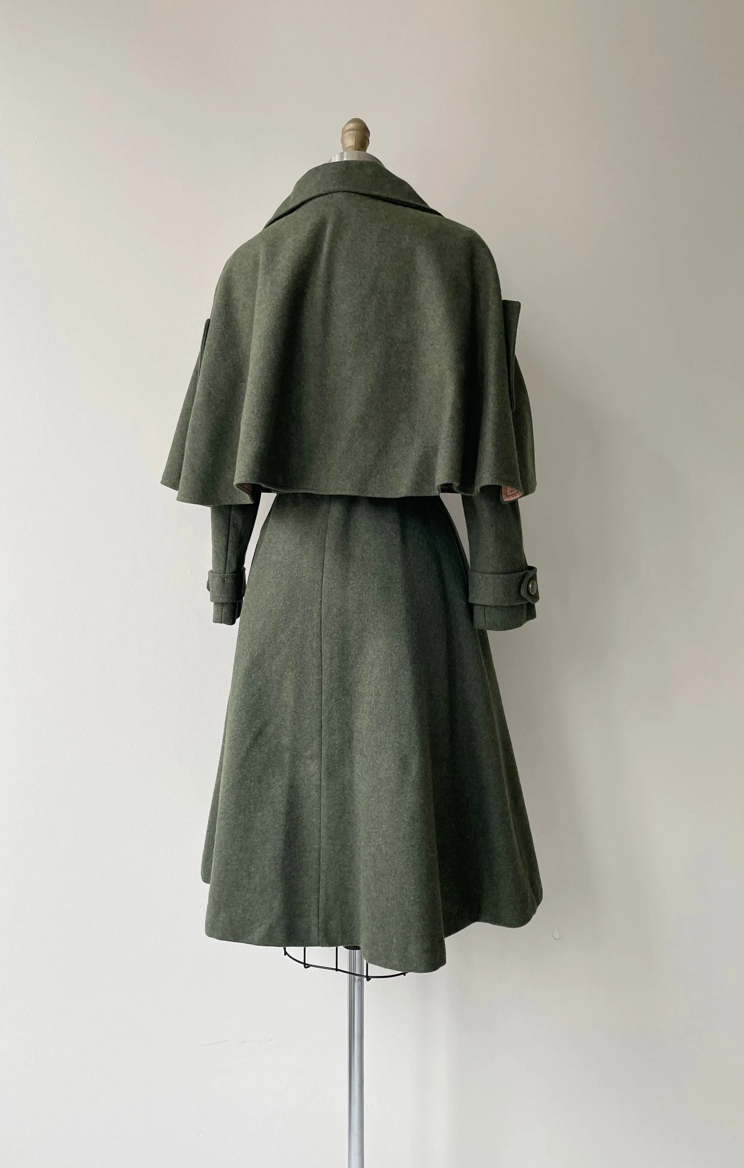 Iodo Loden Wool Trench