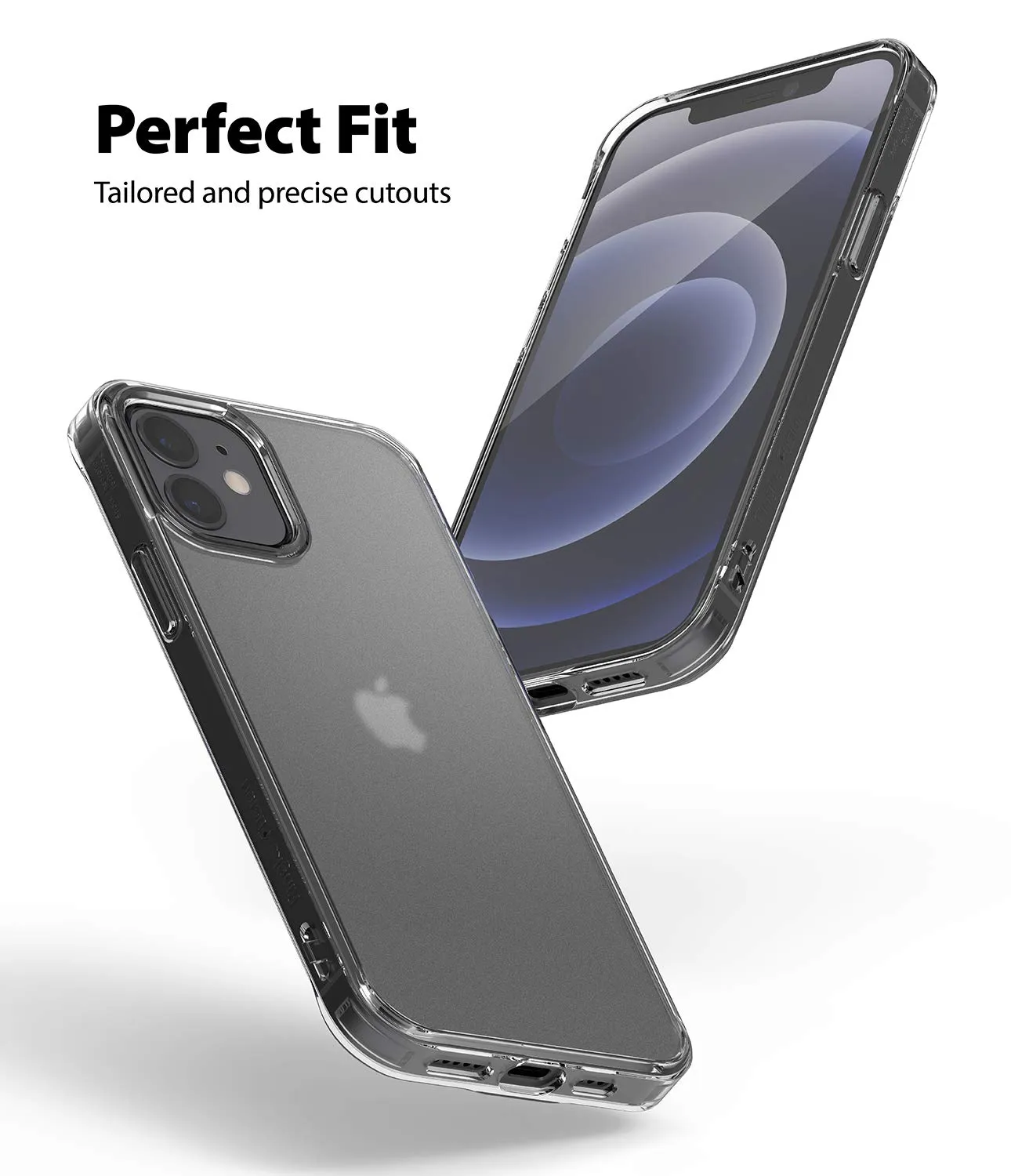 iPhone 12 / 12 Pro Back Cover Case | Fusion - Matte Clear