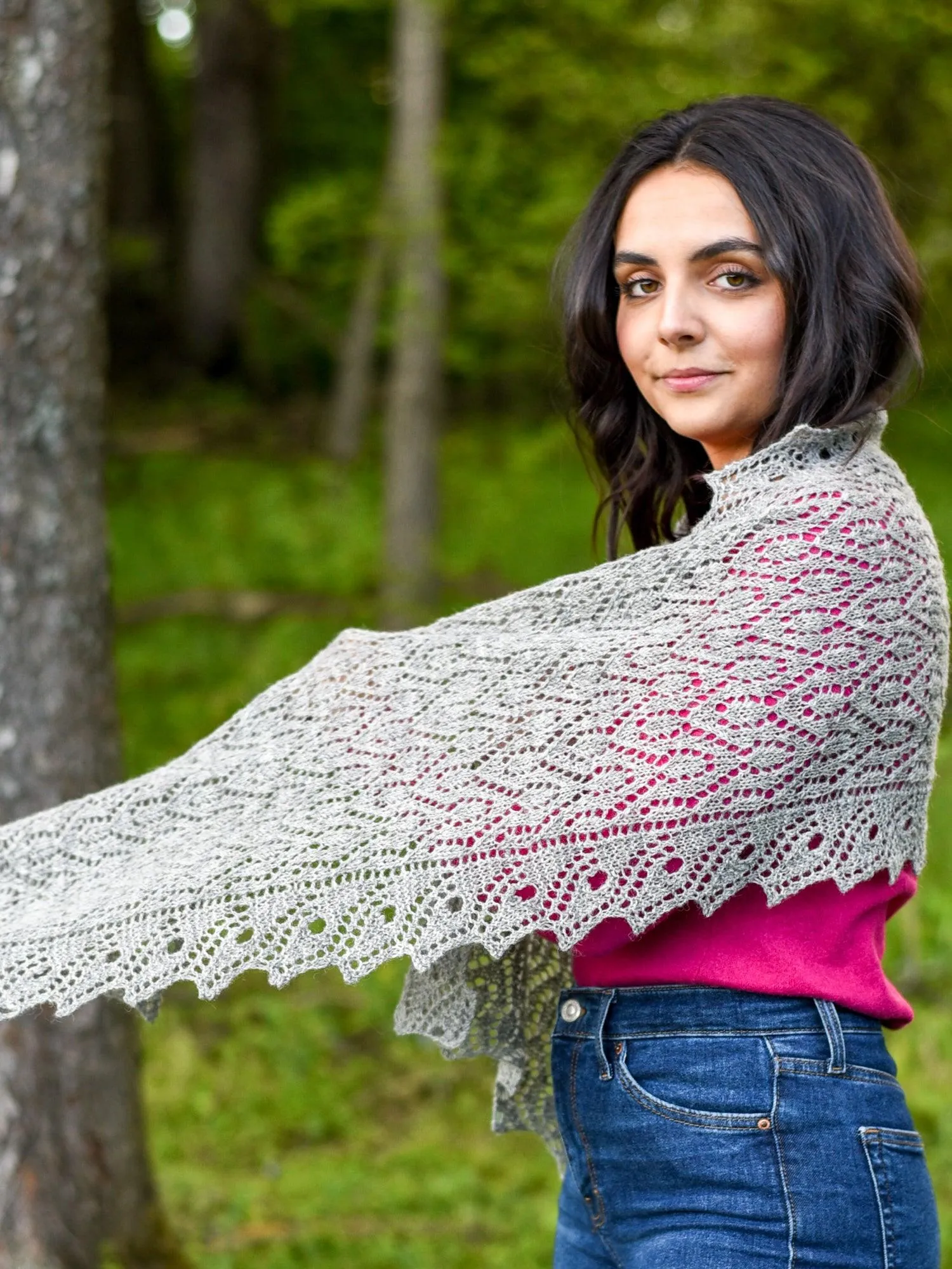 Isadora Lace Scarf <br/><small>knitting pattern</small>