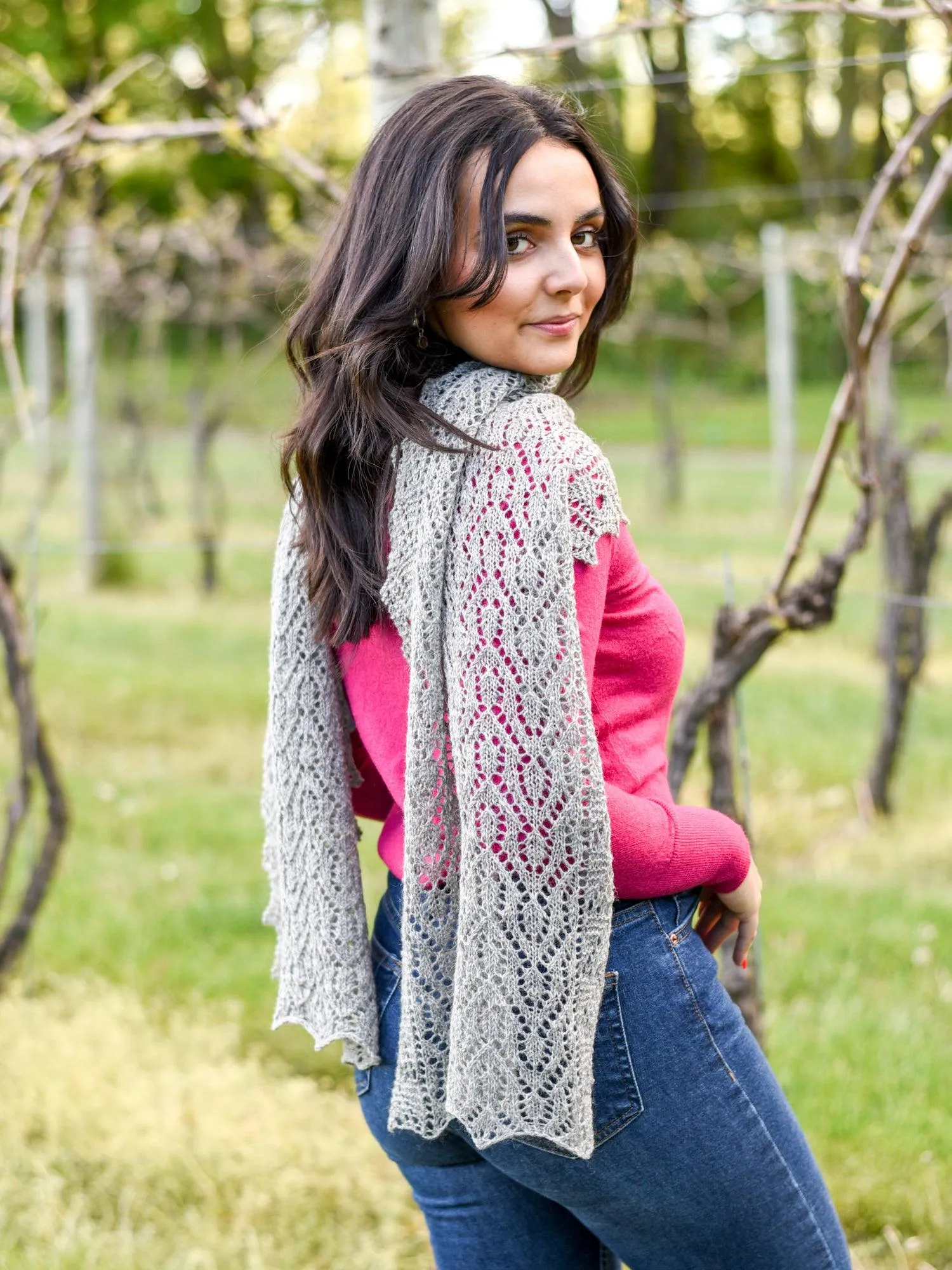 Isadora Lace Scarf <br/><small>knitting pattern</small>