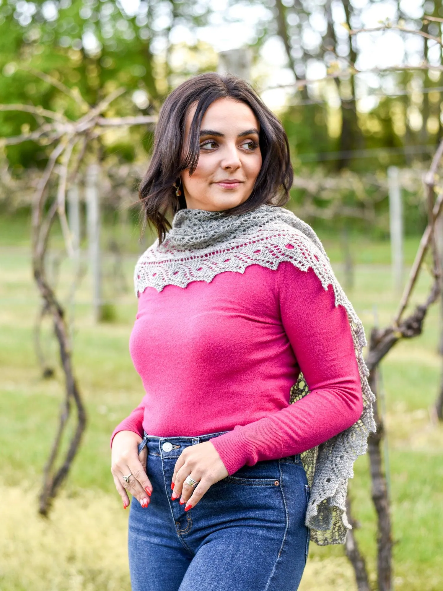 Isadora Lace Scarf <br/><small>knitting pattern</small>