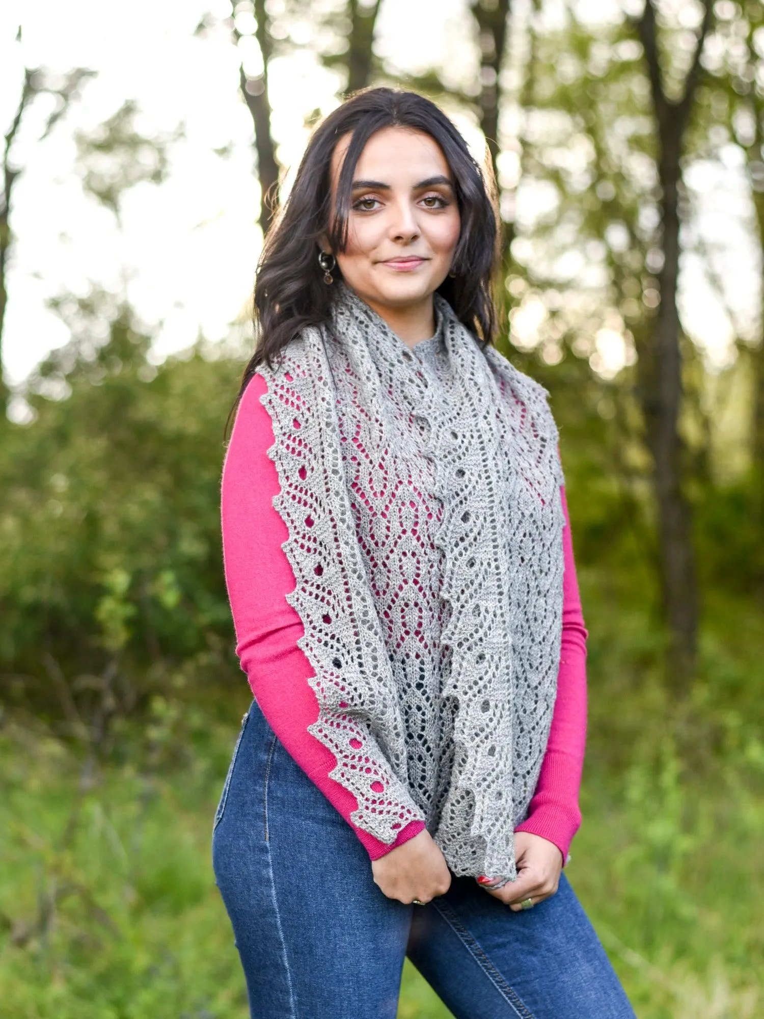 Isadora Lace Scarf <br/><small>knitting pattern</small>