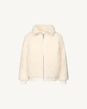 Ivory Vali 2.0 Sherpa kids' Grand Froid reversible puffer jacket