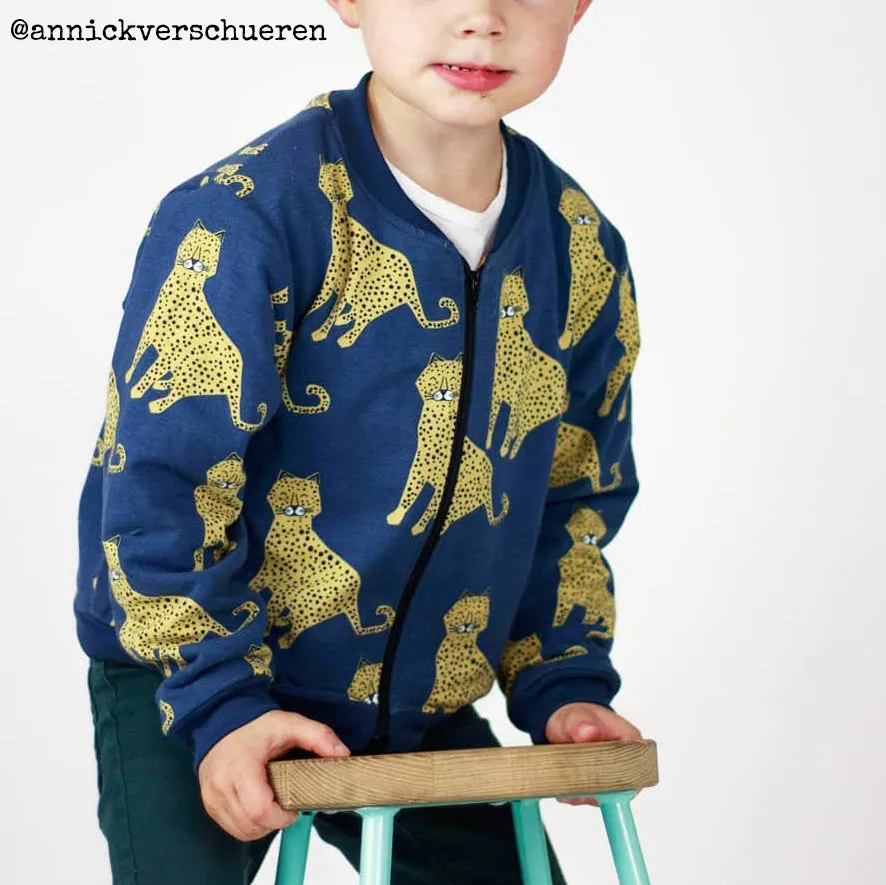 JULES Sweat Bomber - 3-12Y - PDF Sewing Pattern