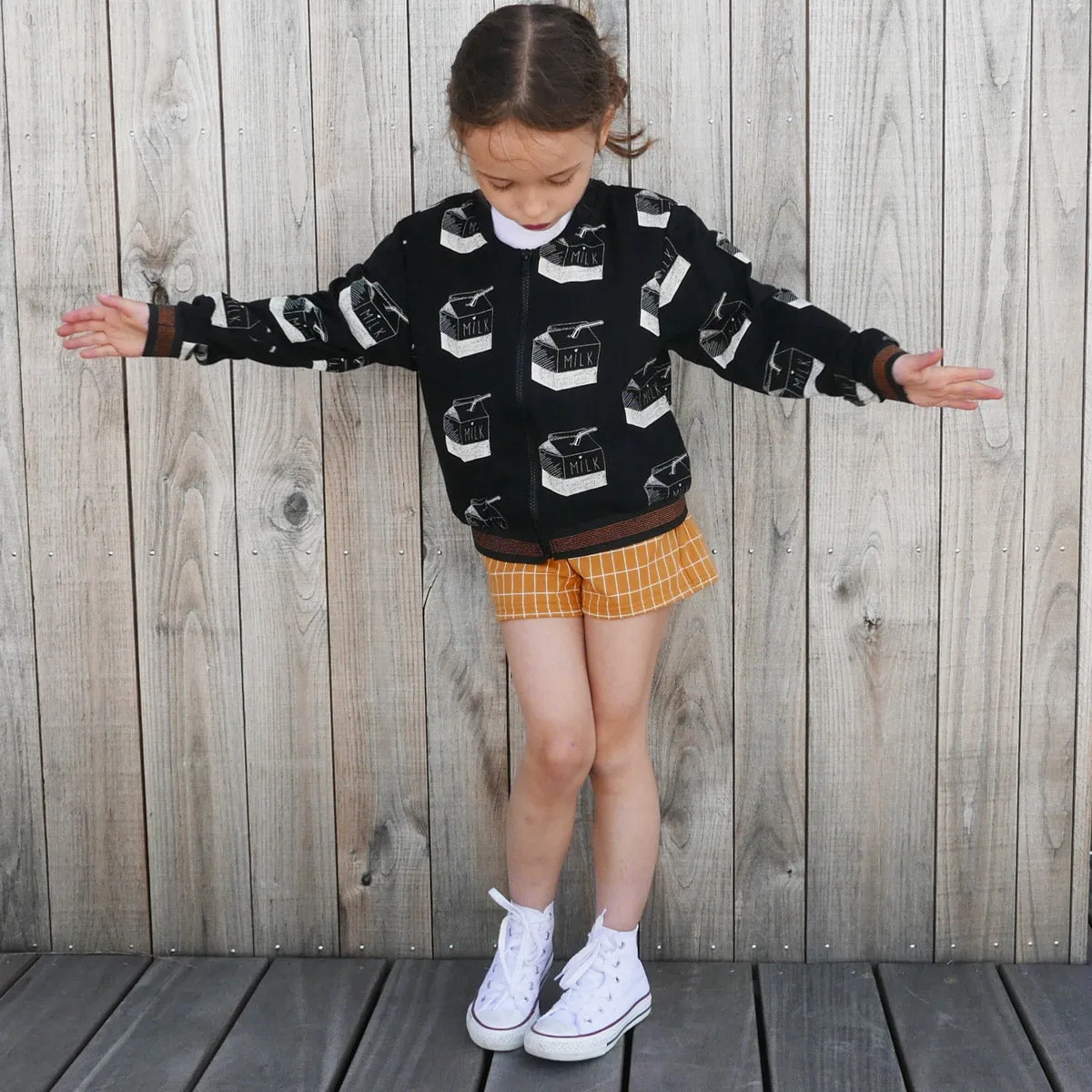 JULES Sweat Bomber - 3-12Y - PDF Sewing Pattern