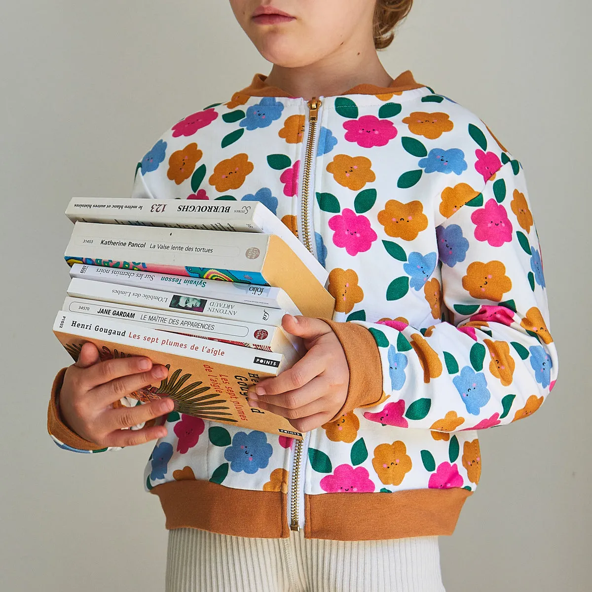 JULES Sweat Bomber - 3-12Y - PDF Sewing Pattern