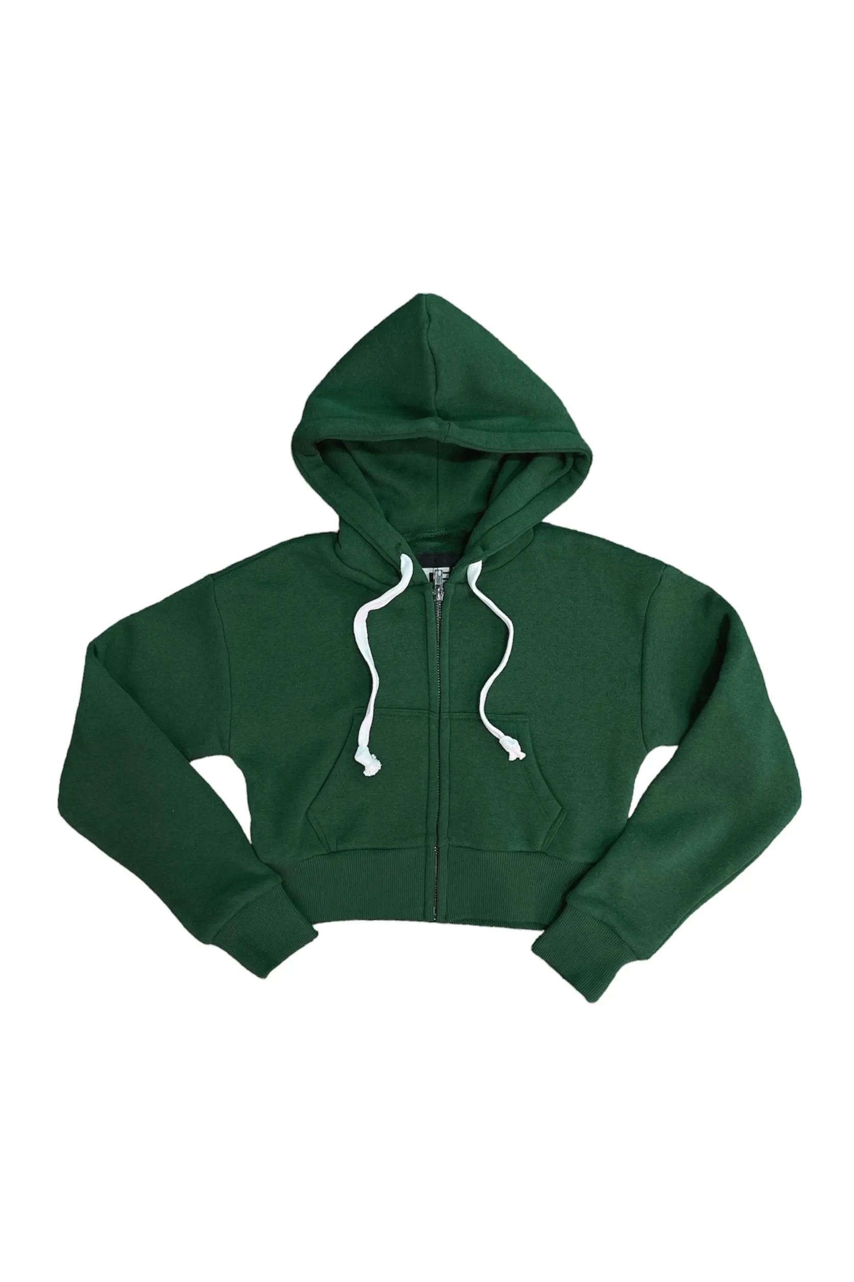 JUNIOR DYLAN ZIP CROP HOODIE - FINAL SALE