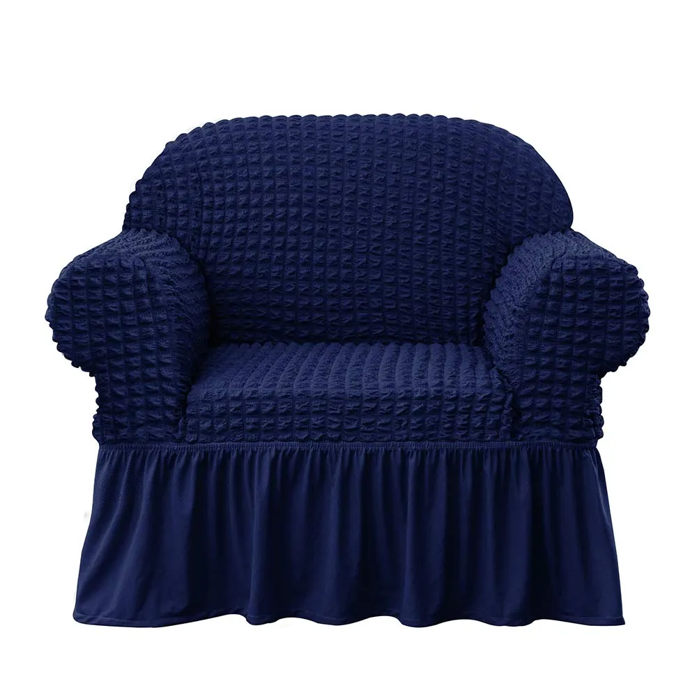 Kourtney Skirt Style Stretch Sofa Slipcover