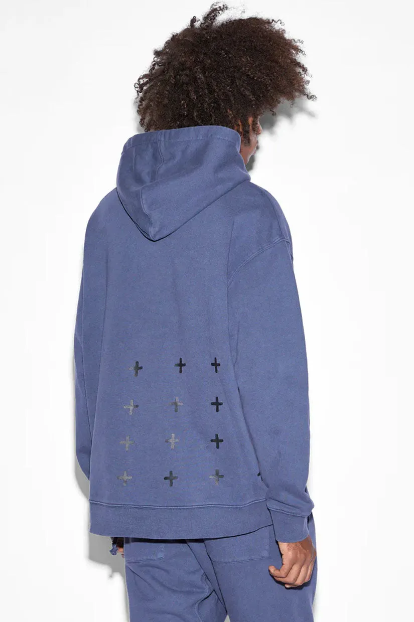 Ksubi 4X4 Biggie Hoodie - Deep Blue