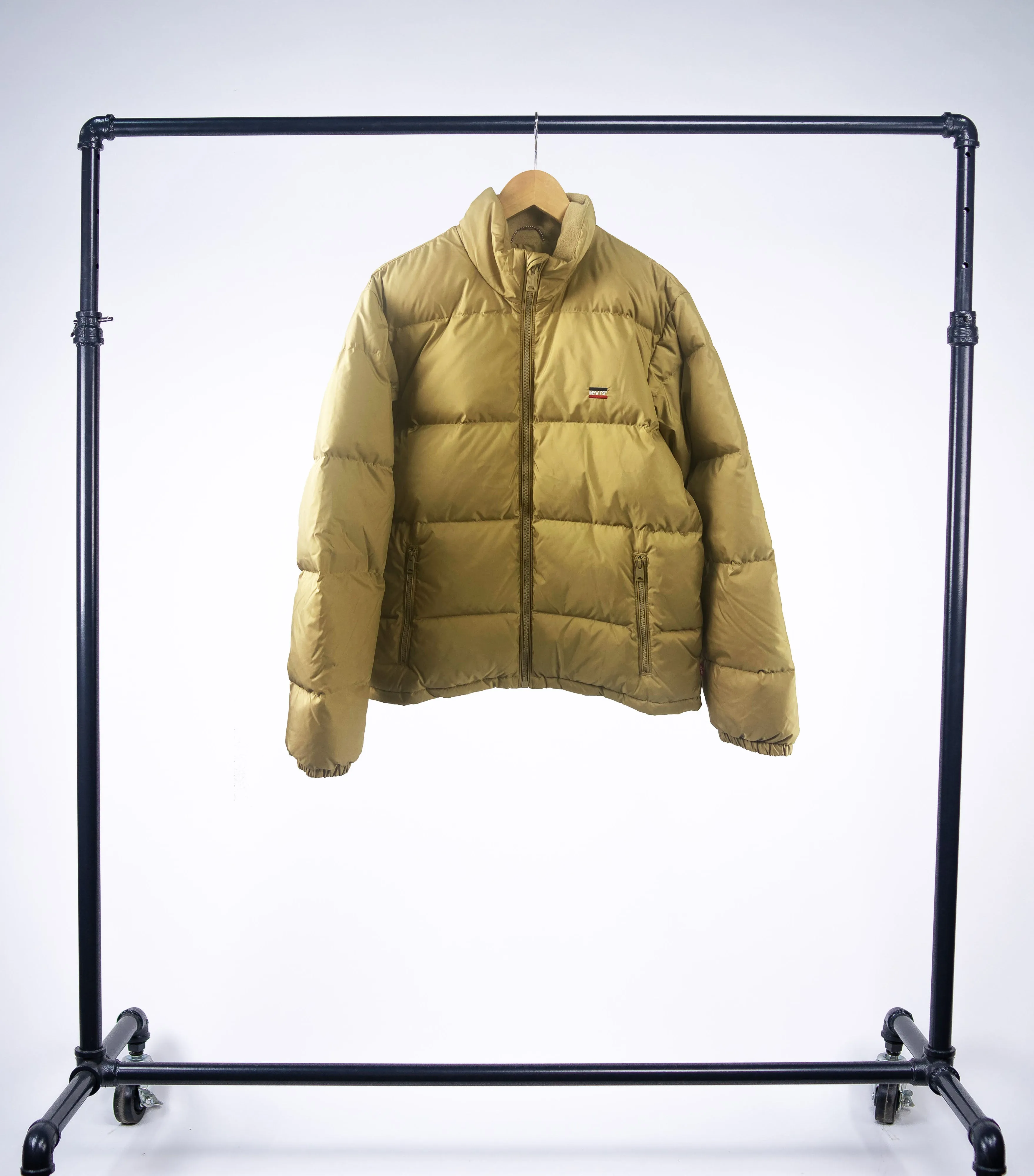 Levis Fillmore Short Puffer Jacket - Harvest Gold