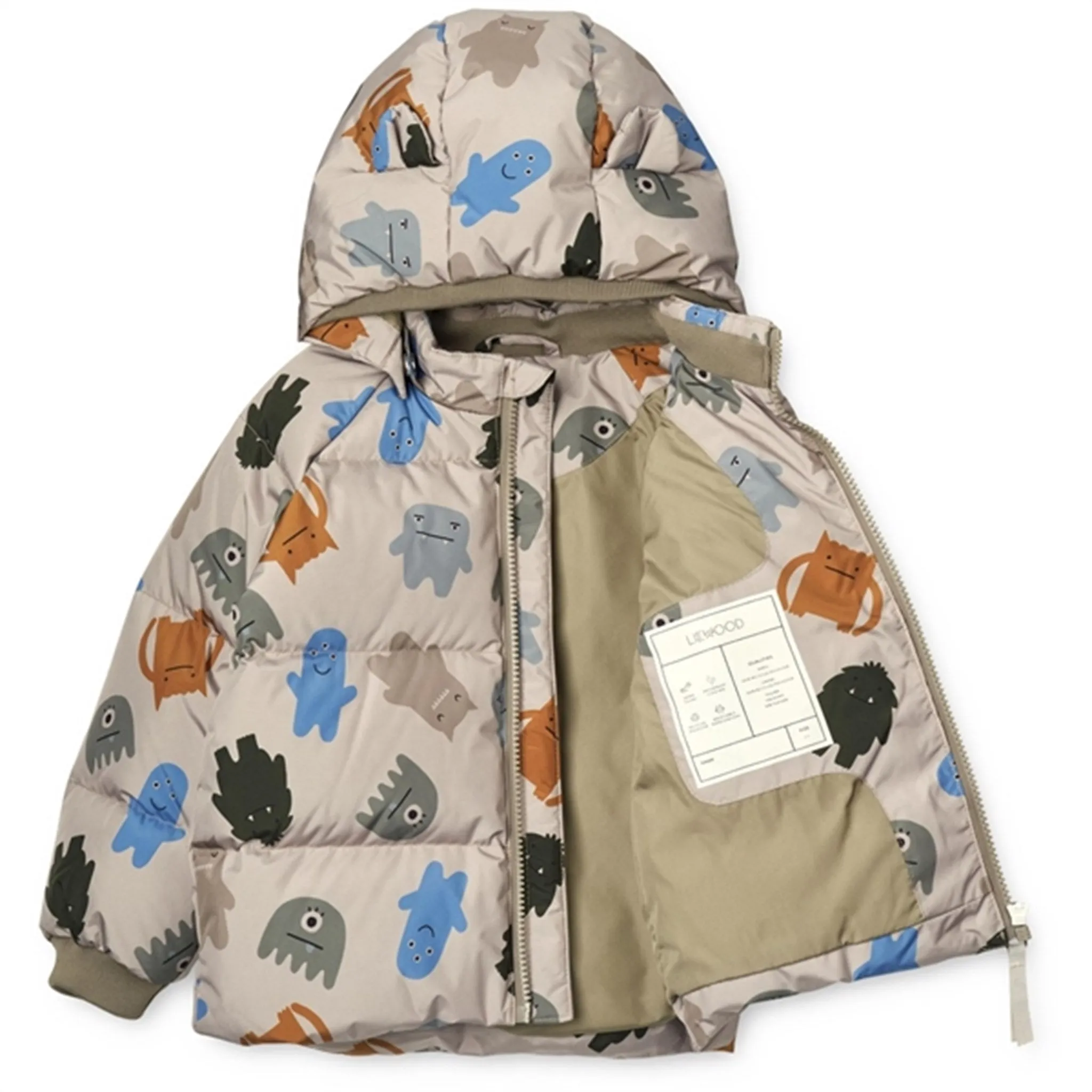 Liewood Polle Puffer Jacket Monster Koala