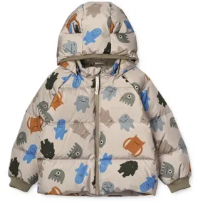 Liewood Polle Puffer Jacket Monster Koala