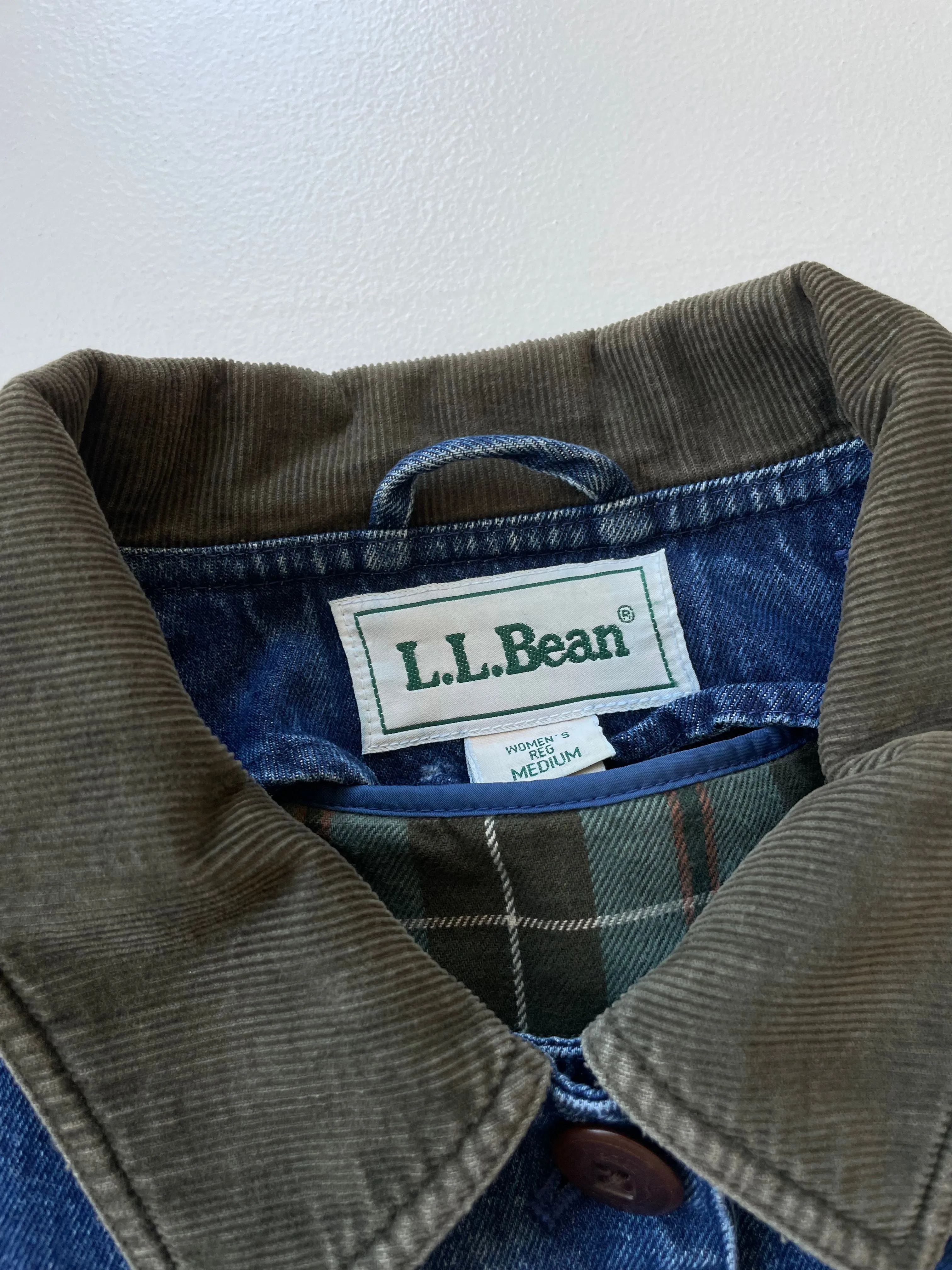 L.L. Bean Denim Barn Coat