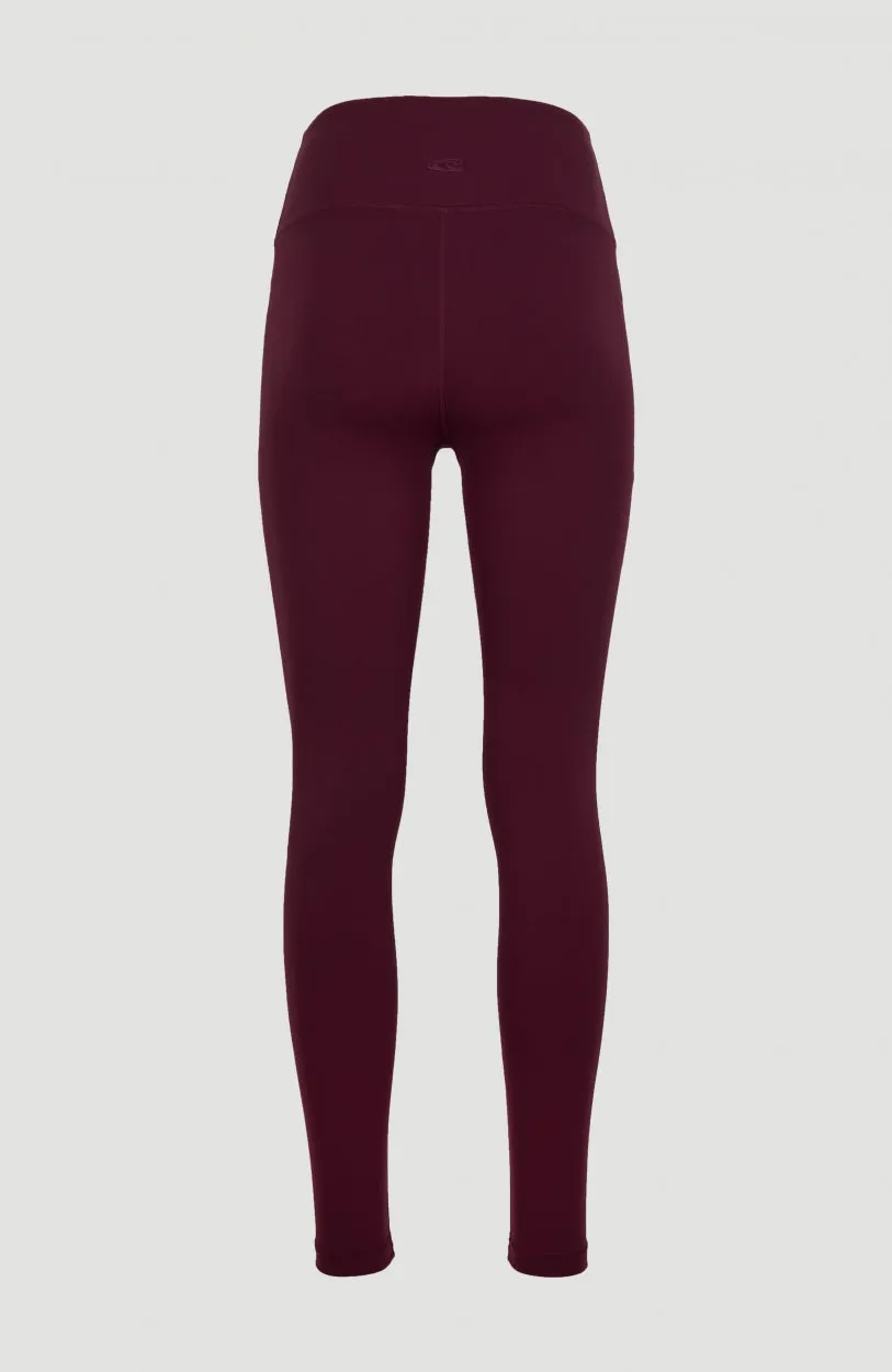 Lola Superwaist Legging | Windsor Wine -A