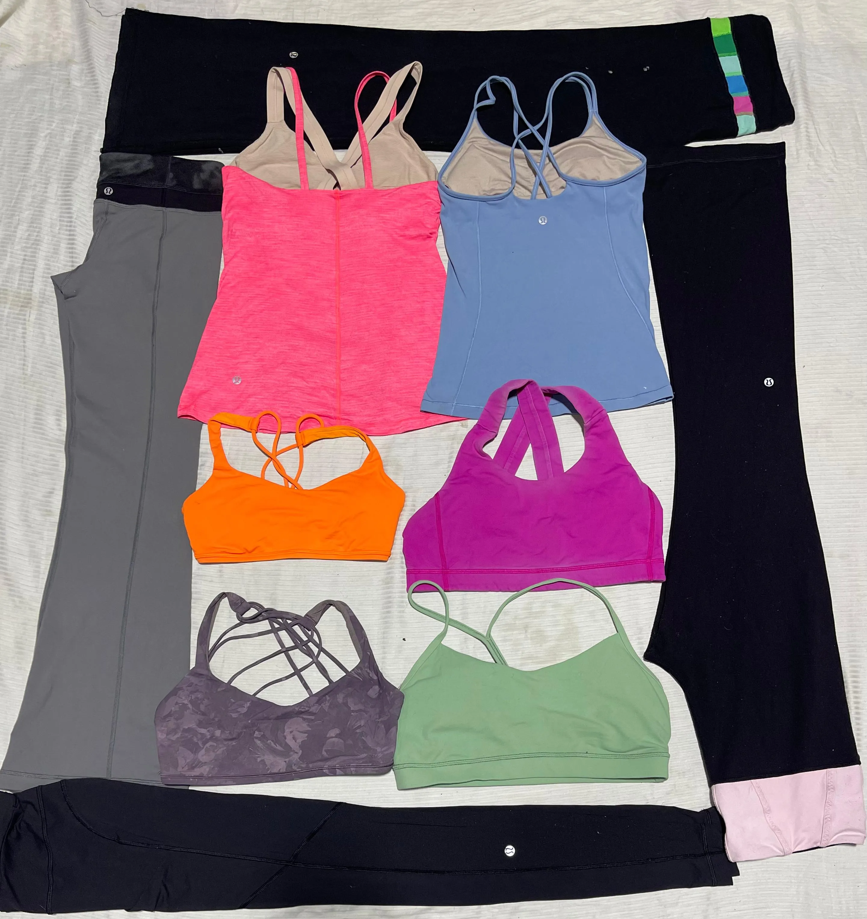 Lululemon mix bundle 50 pieces leggings bottoms tops