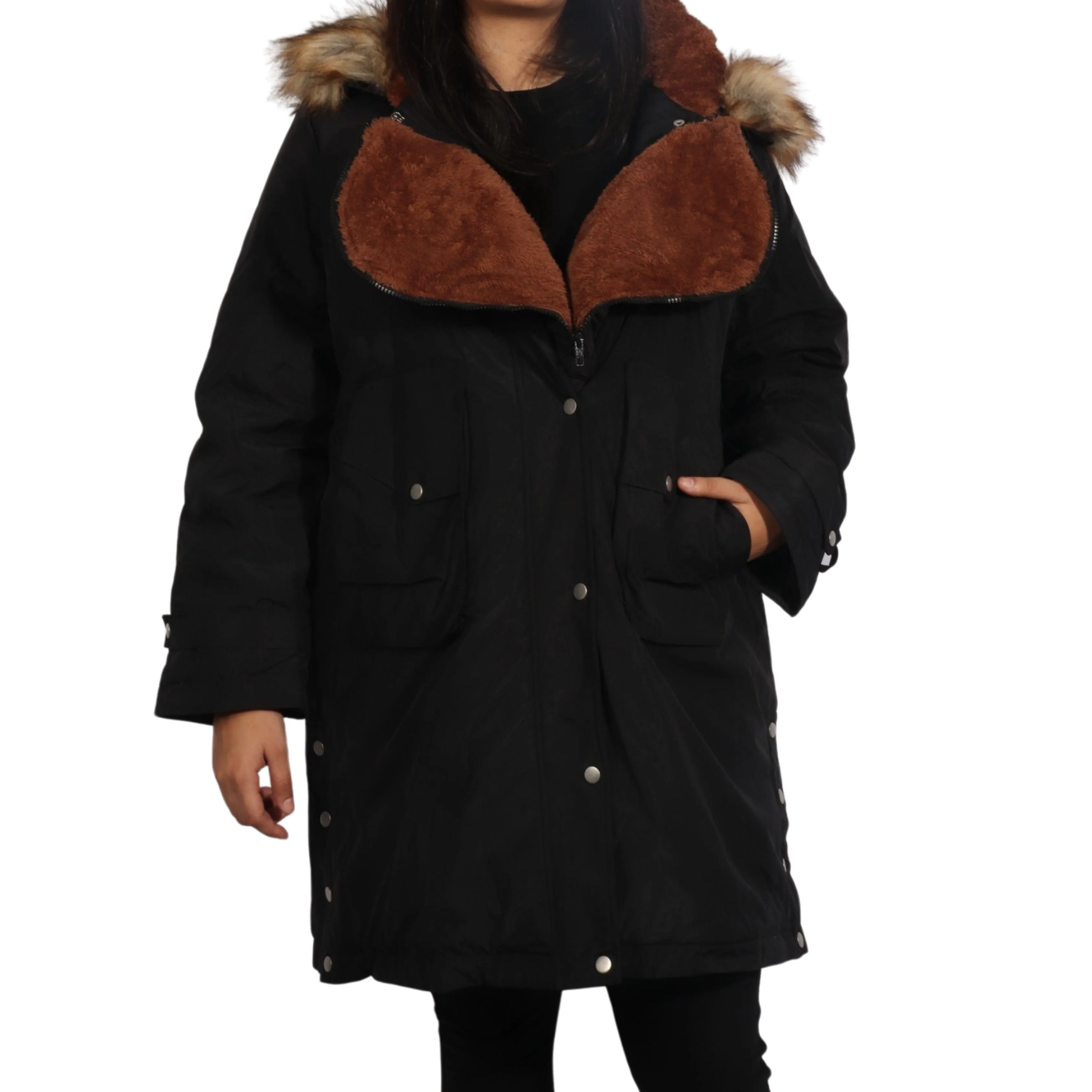 MAACIE - Mid-length hooded parka