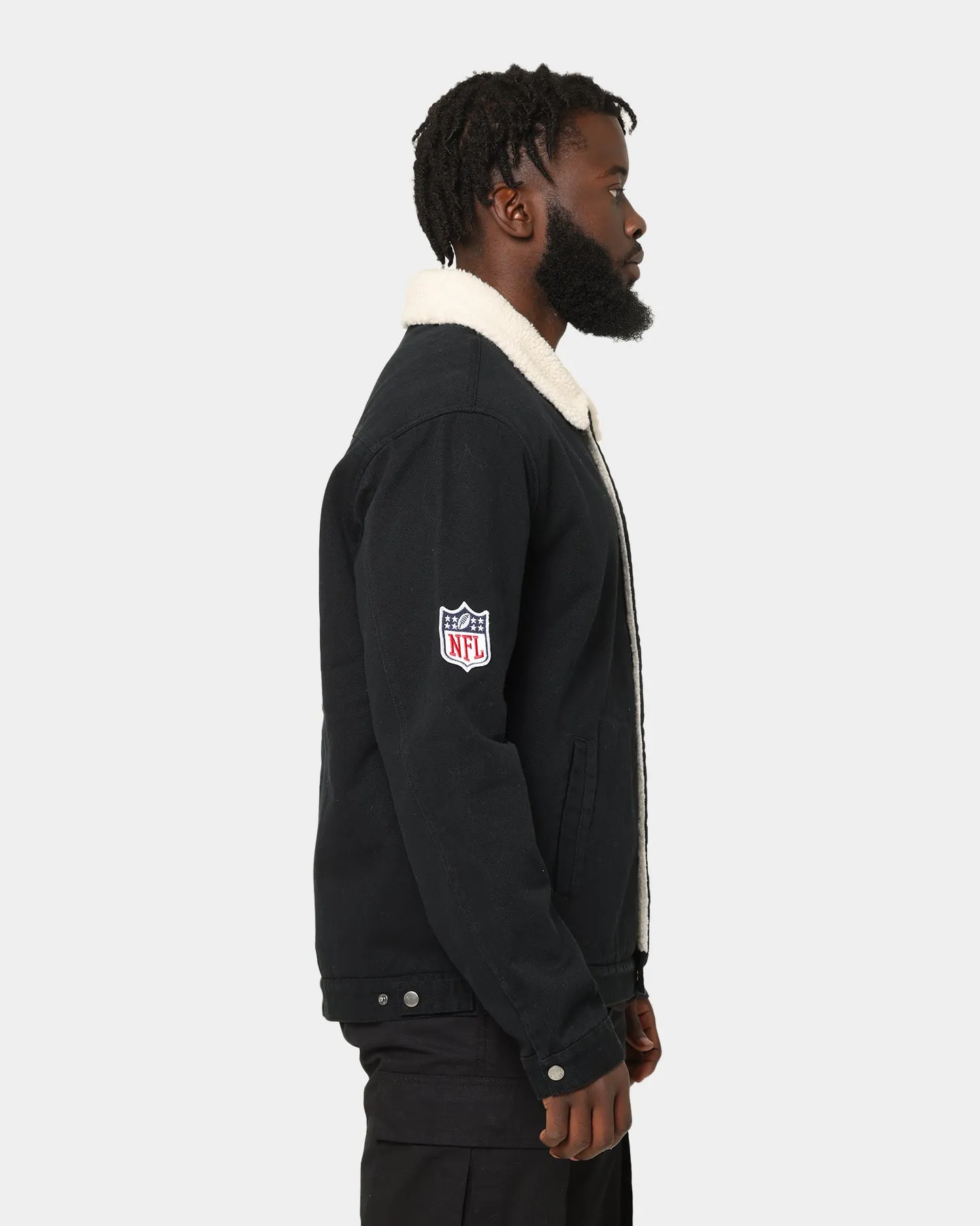 Majestic Athletic Las Vegas Raiders Sherpa Jacket Black