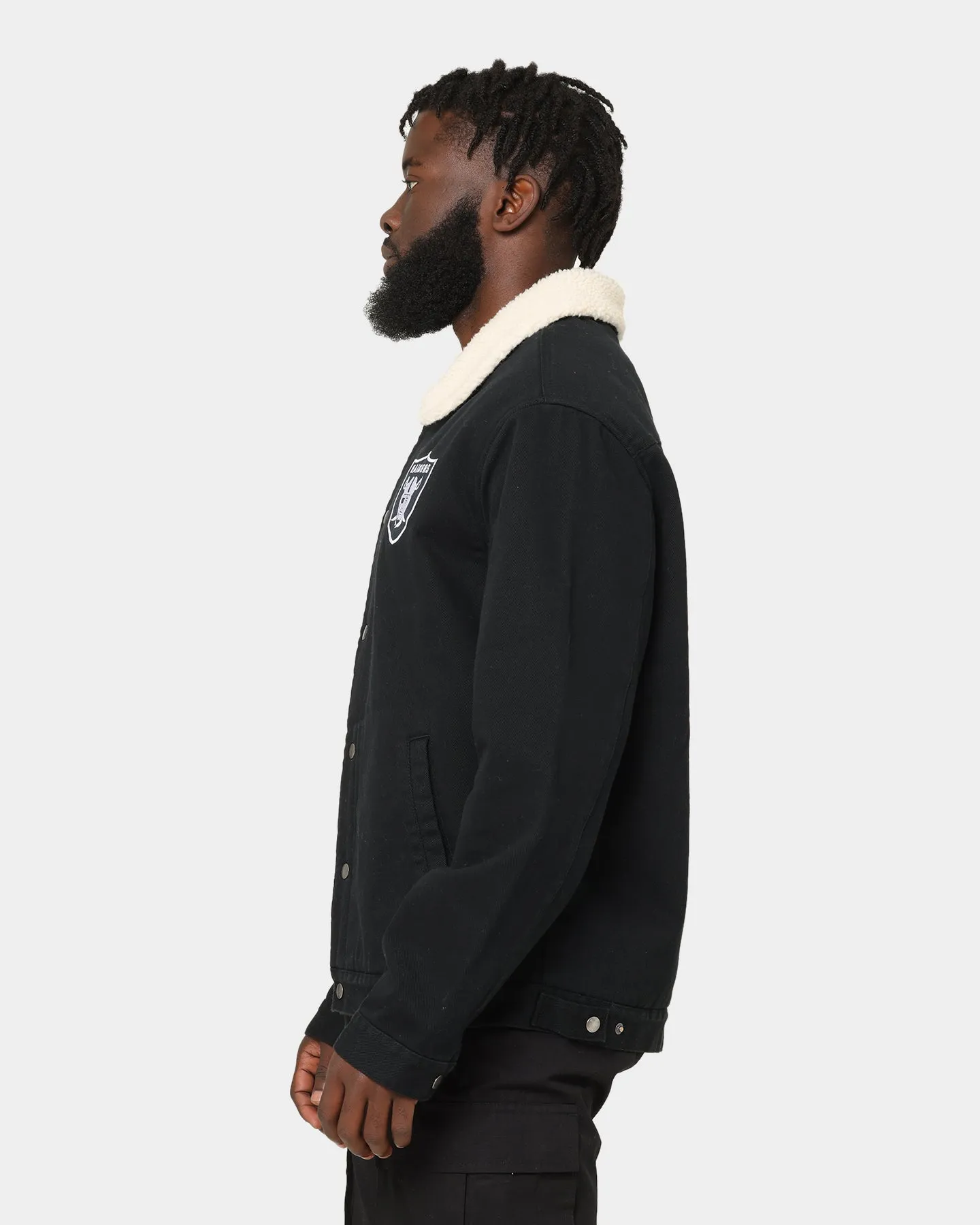 Majestic Athletic Las Vegas Raiders Sherpa Jacket Black