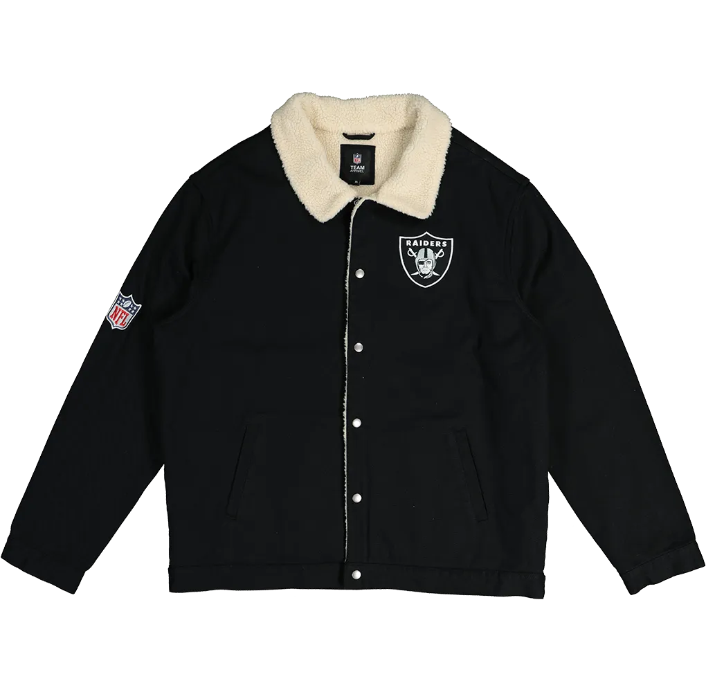 Majestic Athletic Las Vegas Raiders Sherpa Jacket Black