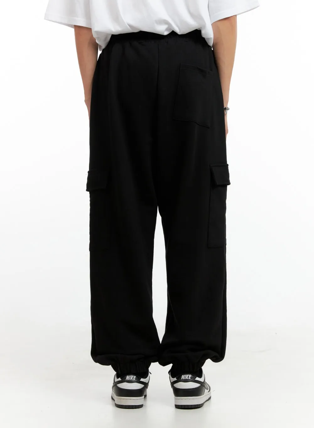 Men's Cotton Cargo Sweatpants IG402