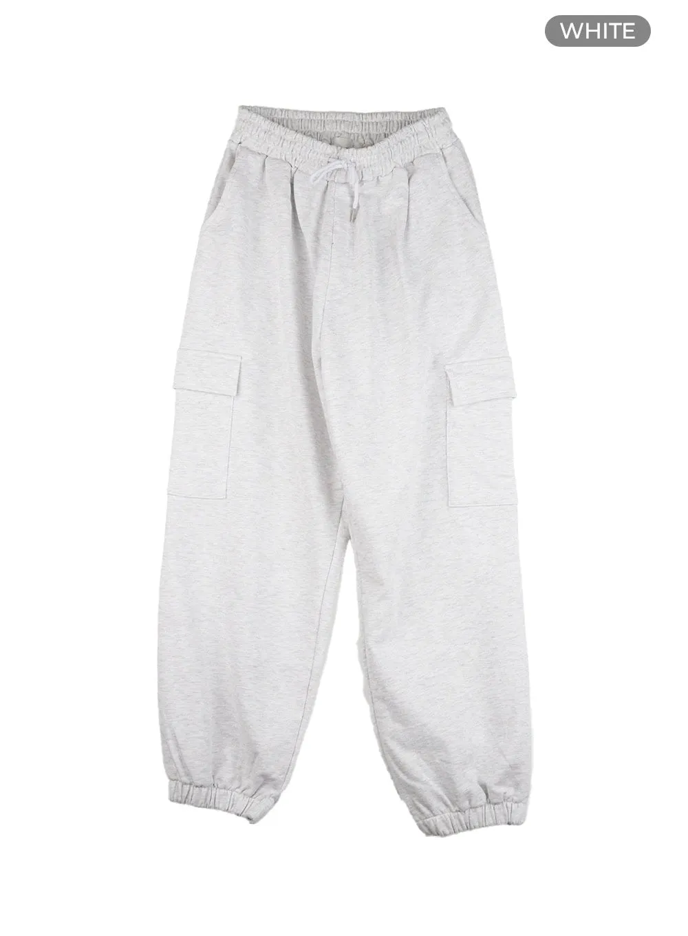 Men's Cotton Cargo Sweatpants IG402