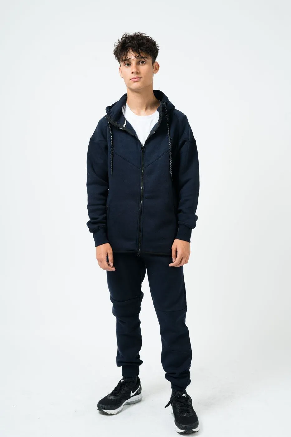 Mens Diagonal Stitching Tracksuit