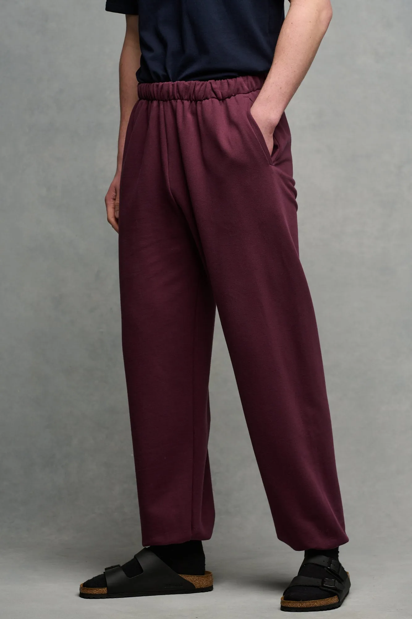 Men's Sweatpants - Plum