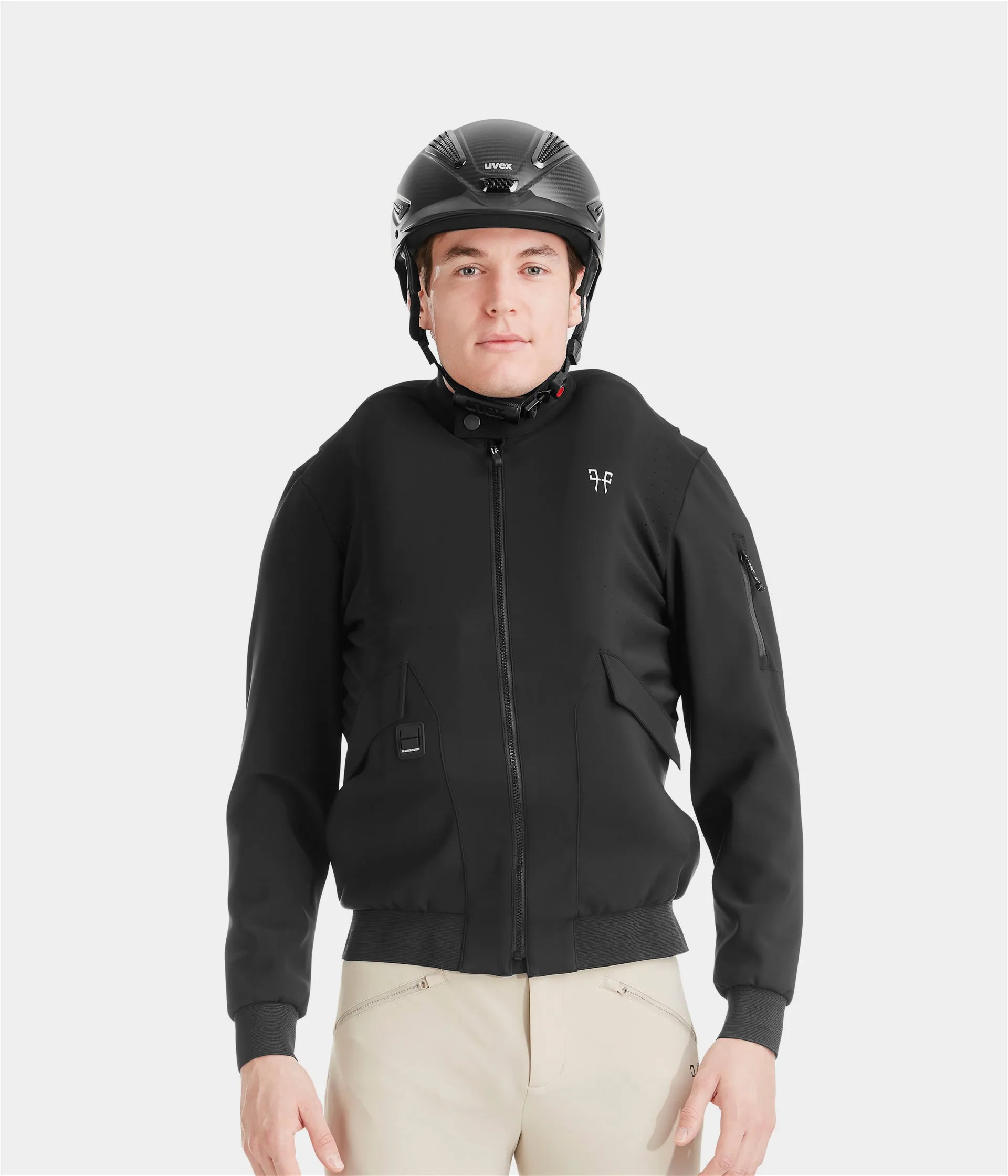 Men's Teddy Airbag Compatible Jacket