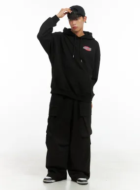 Men's Wide Fit Cargo Pocket Sweatpants IS419