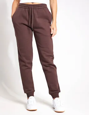 Millie Slim Fleece Track Pant - Oak