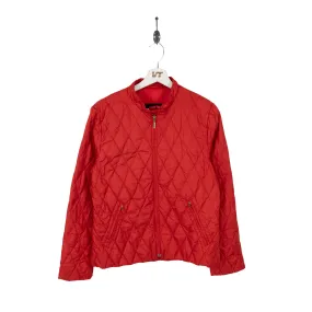 Moncler Quilted Red Puffer Jacket