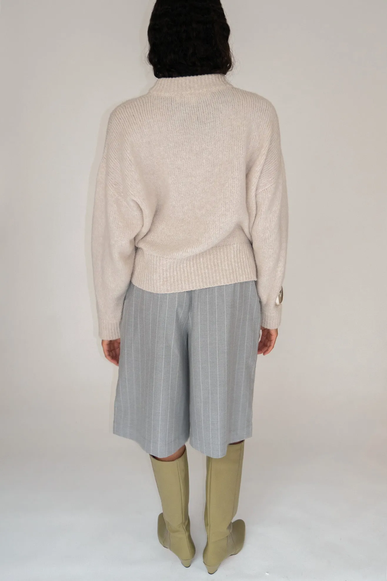 MR. LARKIN, Emmet Pullover, Fog