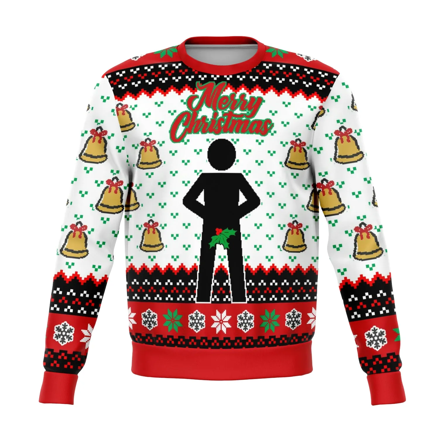 MR. STICK MISTLETOE UGLY CHRISTMAS SWEATER