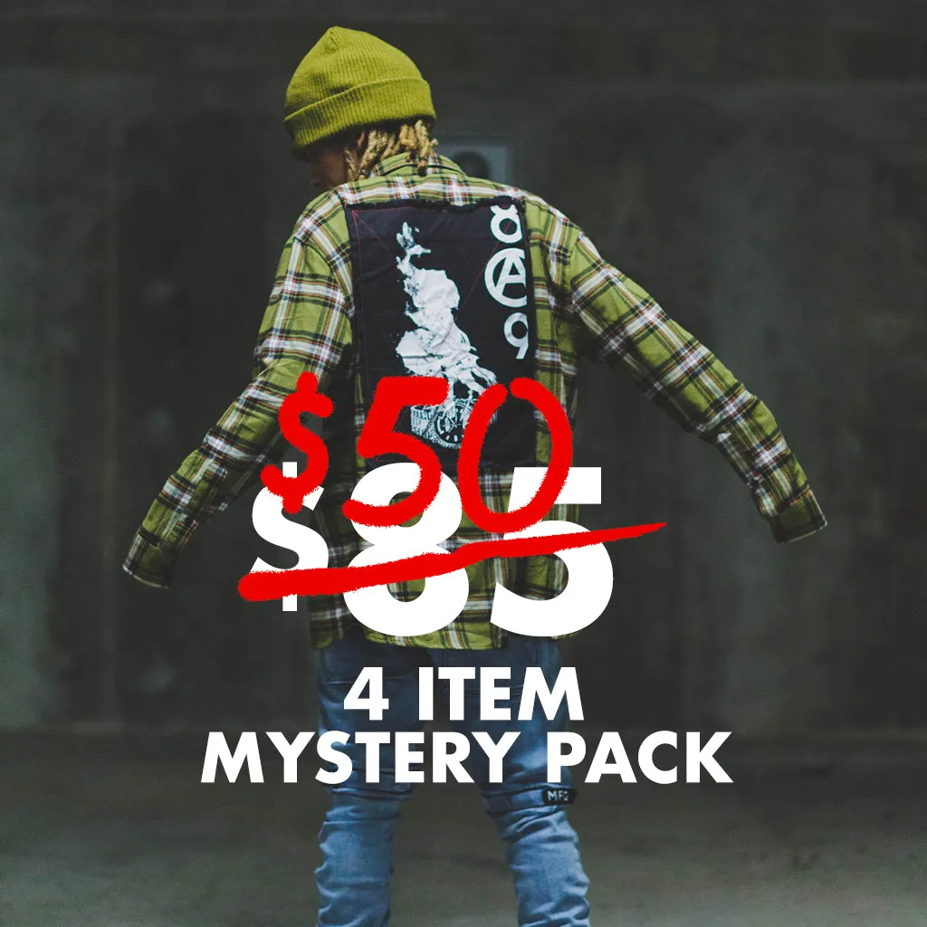 Mystery Pack - 4 Assorted Items For $50