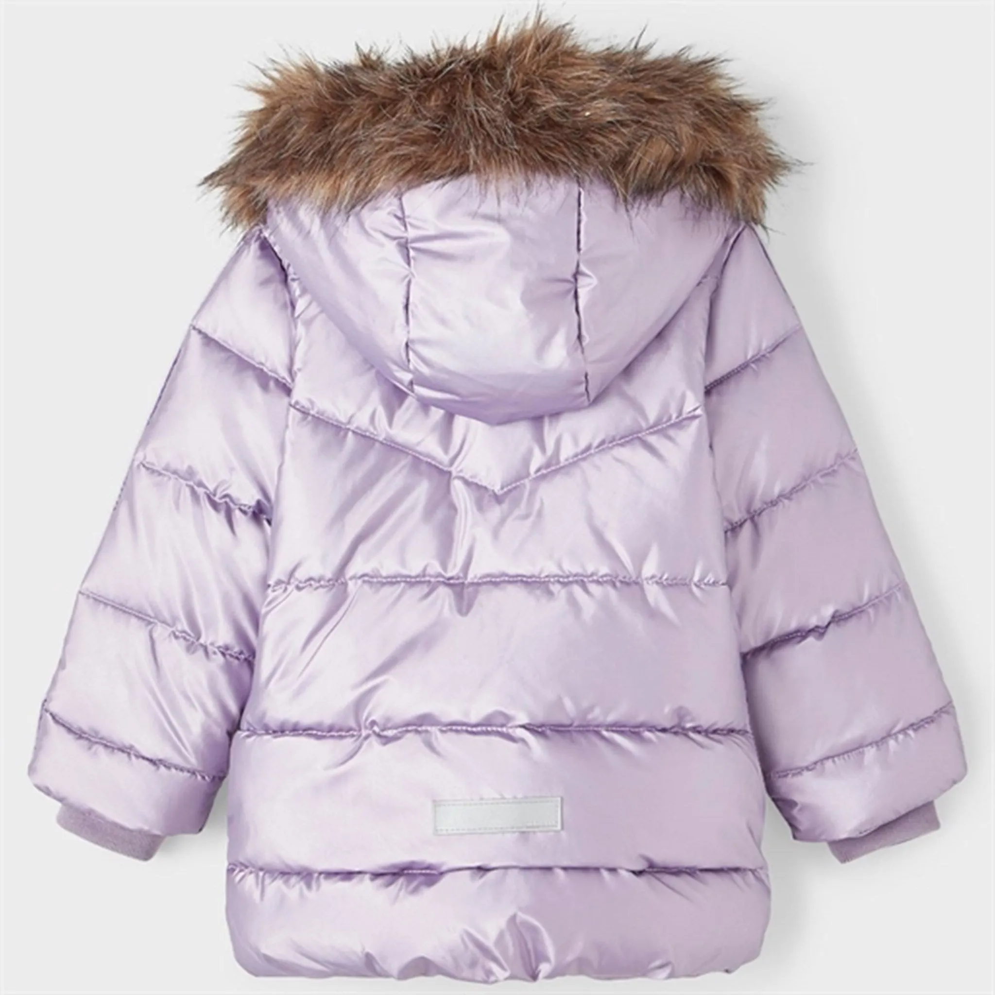 Name it Lavender Gray Maggy Puffer Jacket