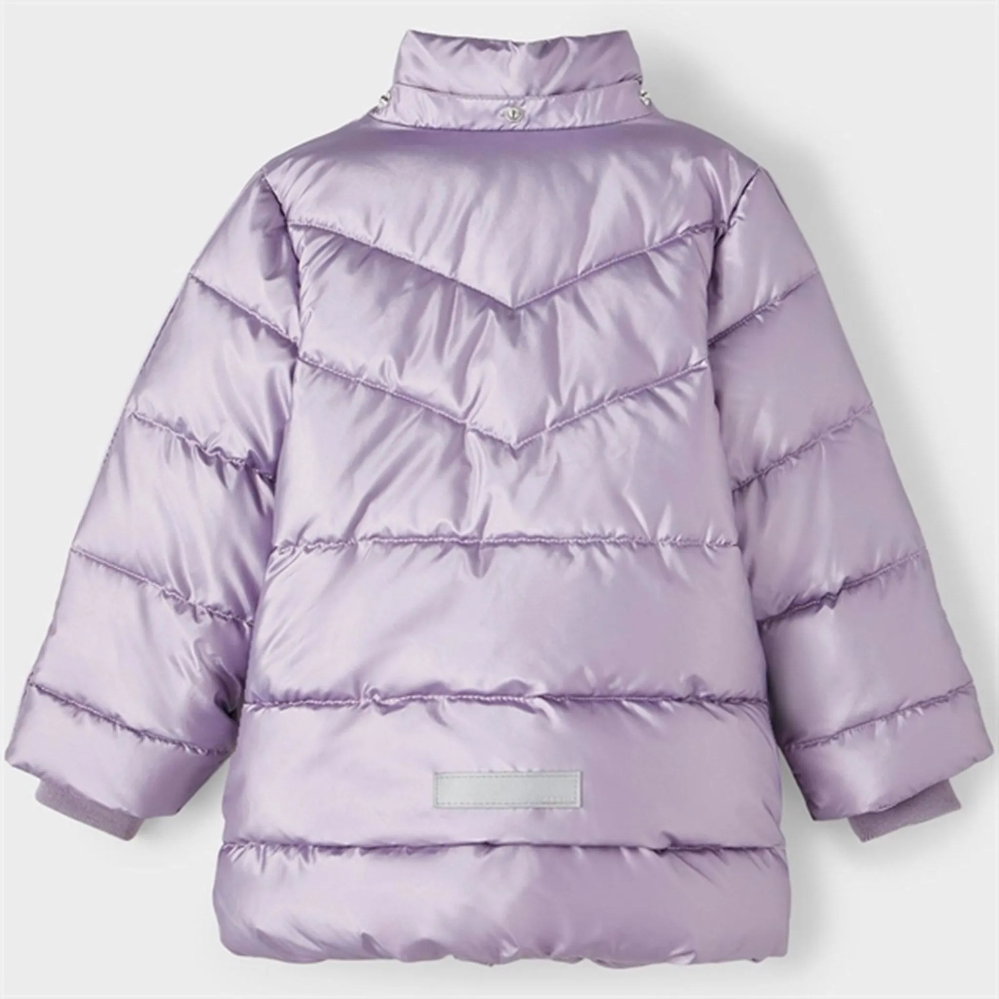 Name it Lavender Gray Maggy Puffer Jacket