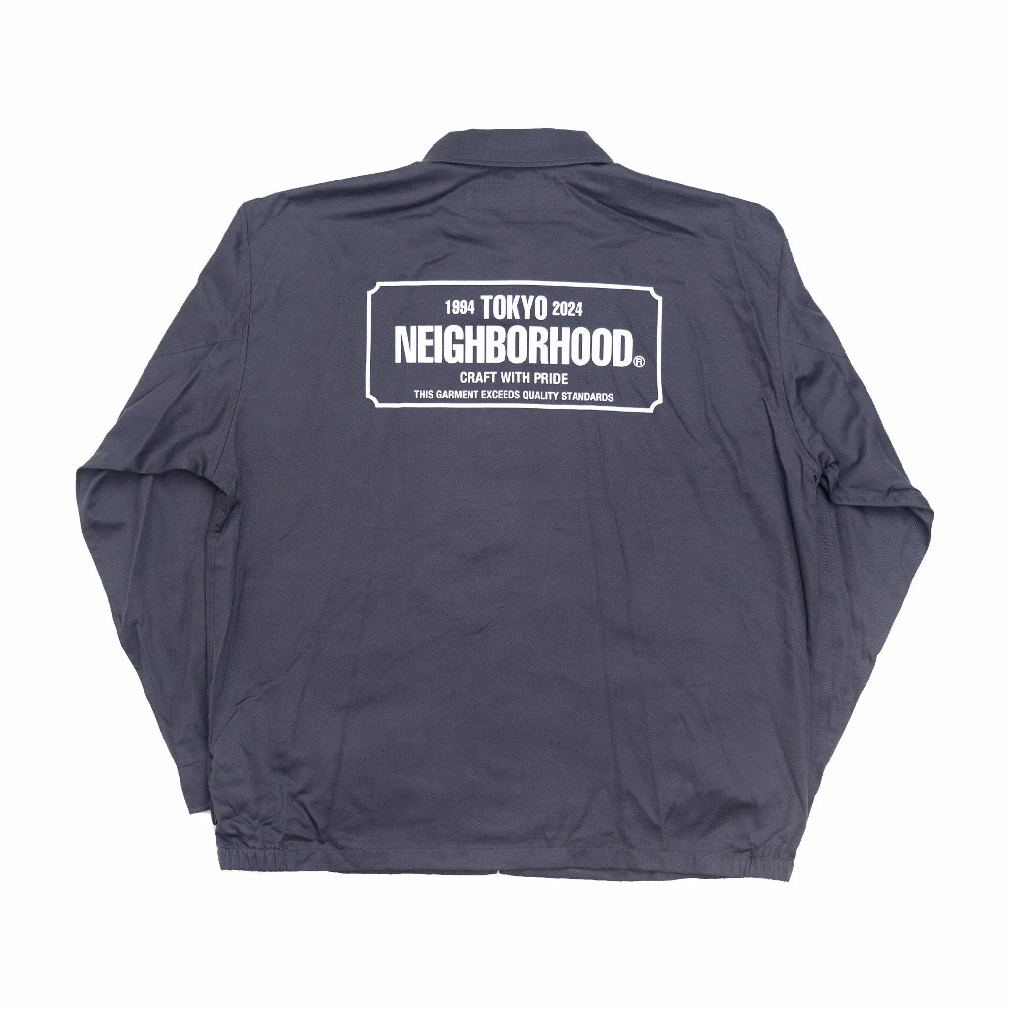 Neighborhood Zip Work Jacket (Charcoal)