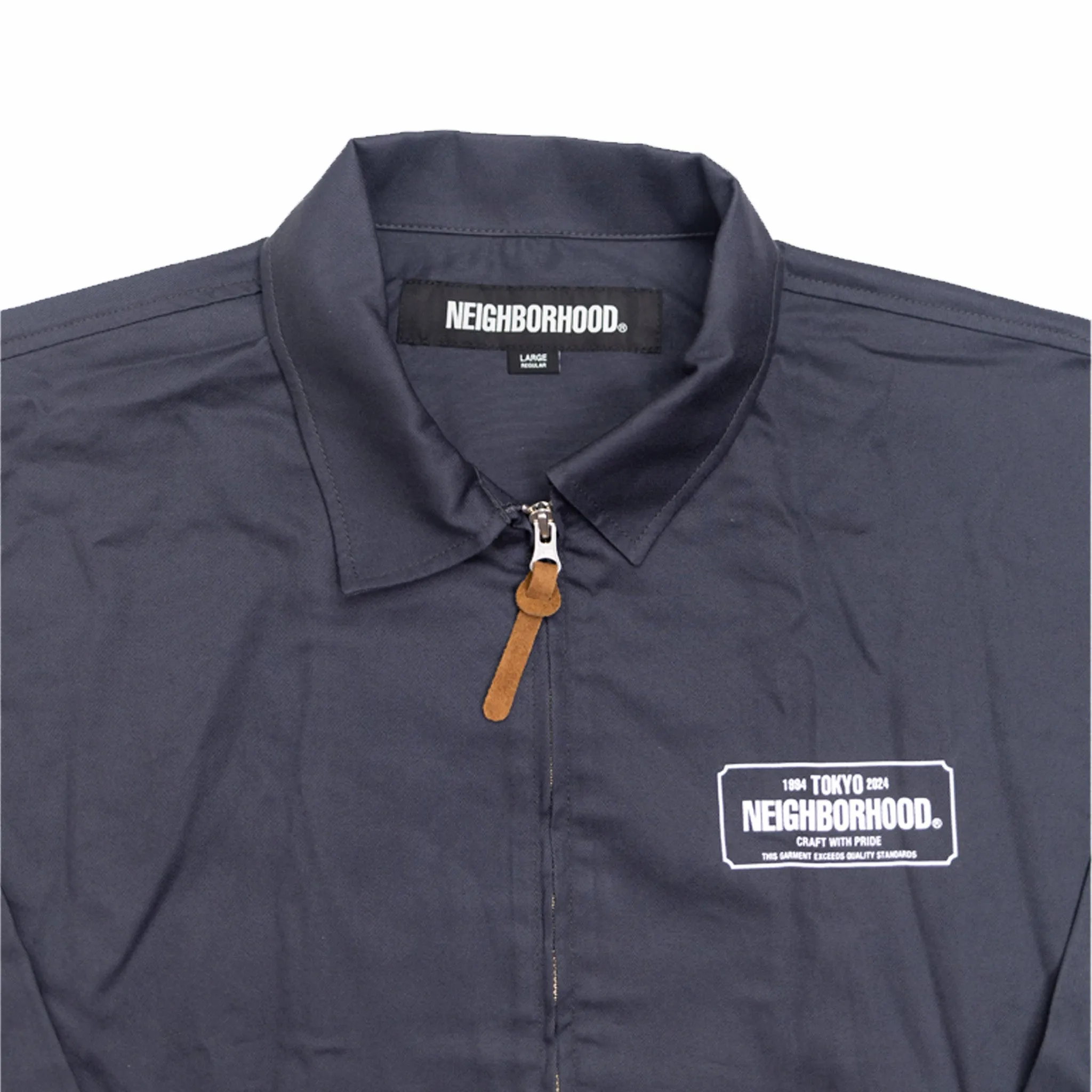 Neighborhood Zip Work Jacket (Charcoal)