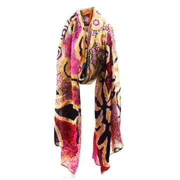 Organic Cotton Summer Scarf - Paddy Japaljarri Stewart