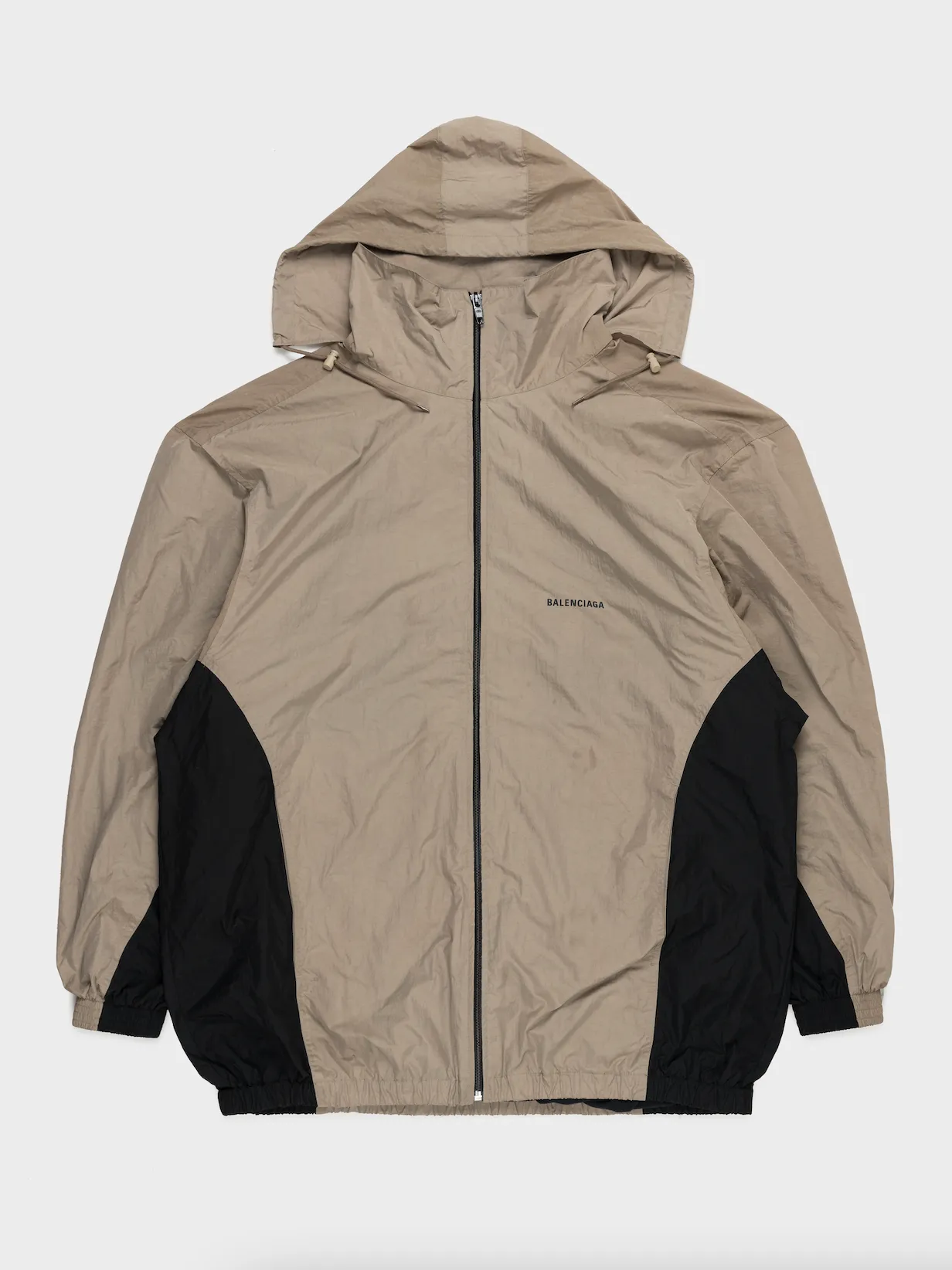 Oversized Hooded Track Jacket