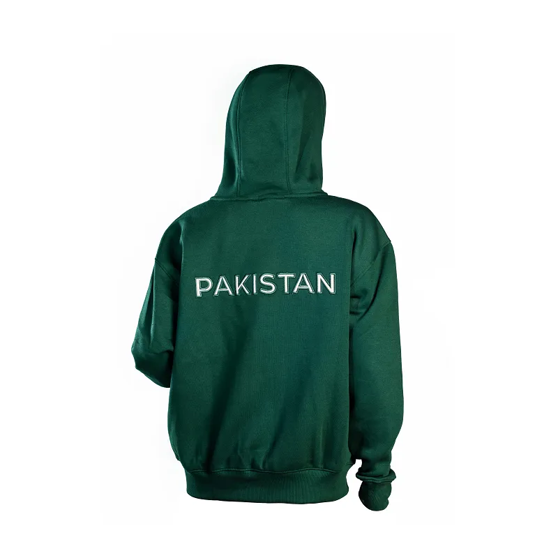 PAKISTAN FLEECE ZIPPER HOODIE-GREEN