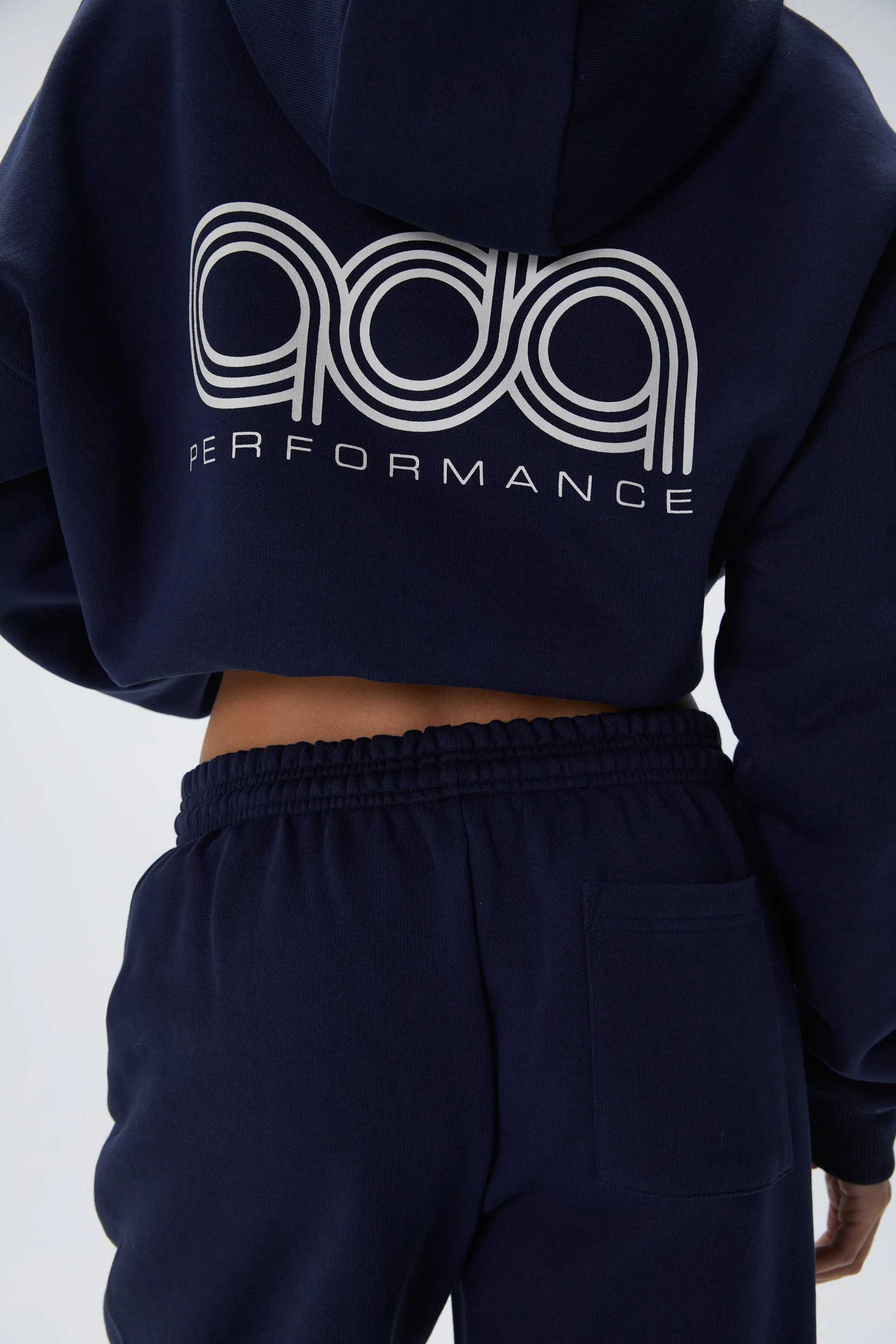 Performance Oversized Hoodie - Navy Blue