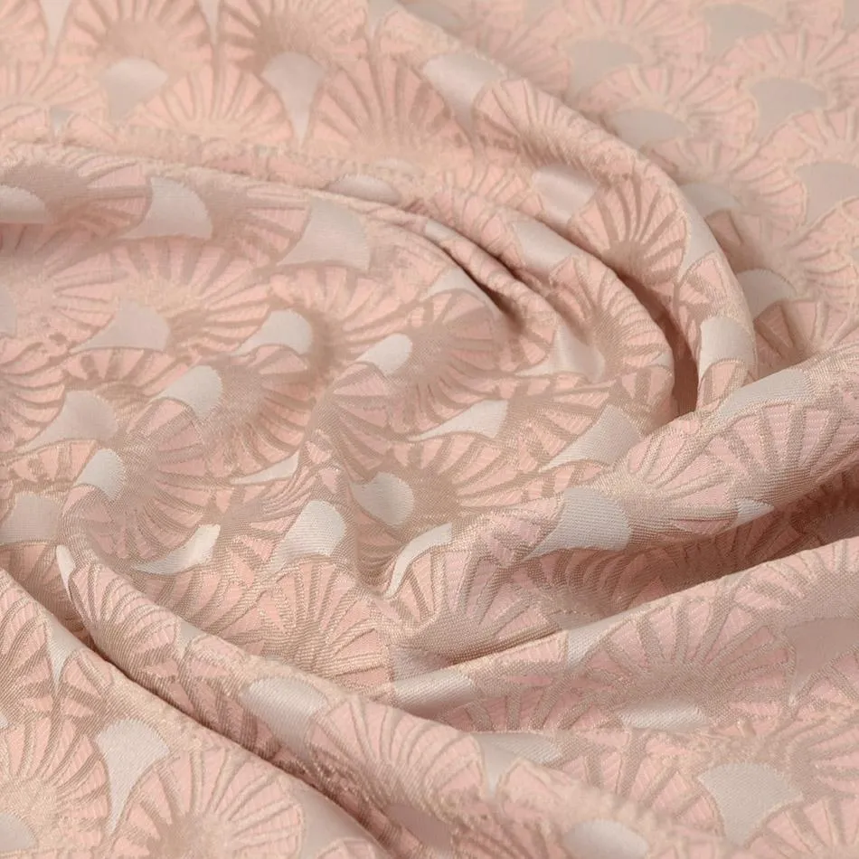 Pink Geometric Jacquard 2778